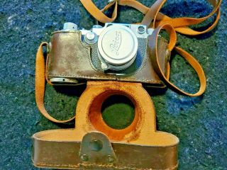 Vintage LEICA Model III C Ernst Leitz Wetzlar 35mm Film Camera f5cm lens 1946 6