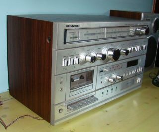 Vintage Soundesign 5959 Am Fm Stereo Receiver Cassette Tape 8track Player