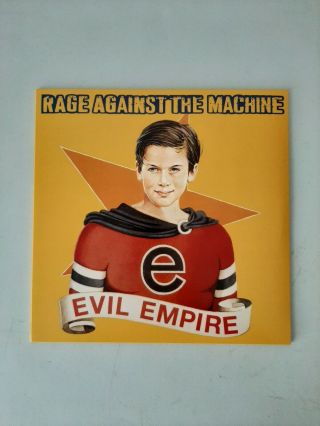 Rage Against The Machine Evil Empire Newbury Comics Exclusive Red Colored Vinyl