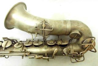 Vintage 1924 Conn Alto Saxophone in - 6