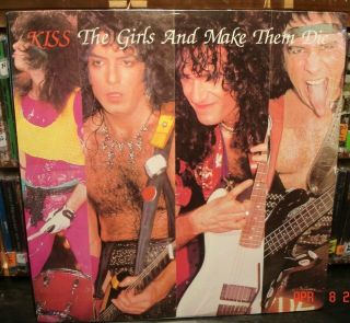 Kiss ‎– " Kiss The Girls And Make Them Die " Lp Parrot/dixie Land Records