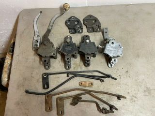 Muncie Hurst 4 Speed Competition Plus Shifters Rods Levers Mounting Plates Wow