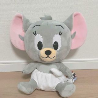 Tom And Jerry Tuffy Big Plush Doll 32cm 12.  59 " Stuffed Toy Round 1 Limited Japan