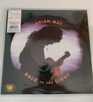 Back To The Light Picture Disc Vinyl Lp - Brian May Queen No.  997 / 3000