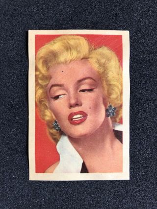 1960 Marilyn Monroe Vintage Card Rare 0721
