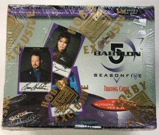Babylon 5 Season Five Trading Cards Box By Fleer Skybox