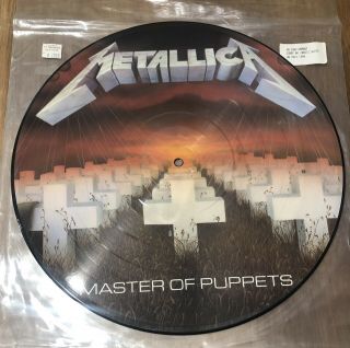 Metallica Master Of Puppets Picture Vinyl Lp