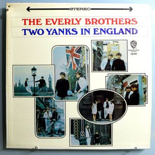 The Everly Brothers W/the Hollies 2 Yanks In England Rare Orig 