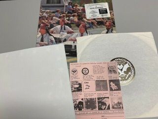 Dead Kennedys - Frankenchrist 1985 Vinyl Lp 1st Press In Shrink,  Banned Poster