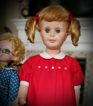 Rare 1960 Eegee Tandy Talks Doll recreated as 
