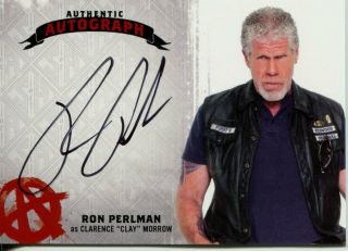 Sons Of Anarchy Seasons 4 & 5 Autograph Rp Ron Perlman