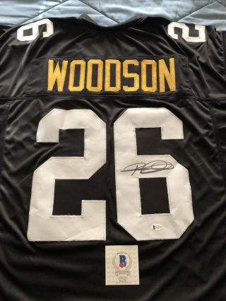 Rod Woodson Autographed Custom Jersey Beckett Pittsburgh Steelers