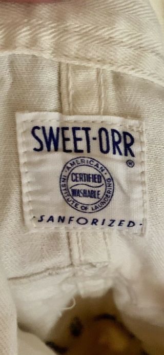 Vintage Sweet Orr Mobil Oil Gas/Service Station Coveralls Pants - RARE 3