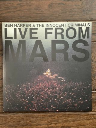 Ben Harper And The Innocent Criminals Live From Mars Vinyl Lp