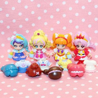 Go Princess Pretty Cure Pre - Corde Doll Full 4p Dress Up Figure Precure Kawaii