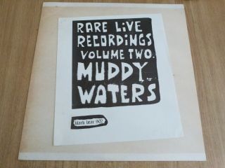 Muddy Waters - Rare Live Recordings Vol.  2 - Python,  Inserts -