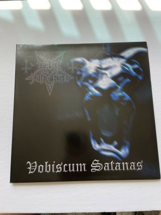 Dark Funeral ‎– Vobiscum Satanas 1998 Red Vinyl