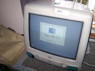 M4984vintage Apple Imac G3 Bondi Blue,  233 Mhz,  256 Mb Ram,  Os 9.  2