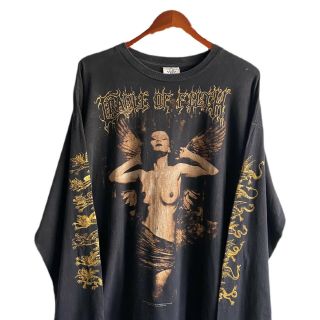 Vintage 90s Cradle Of Filth Martyred For A Mortal Sin Long Sleeve Shirt 2