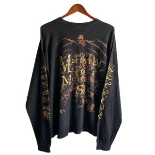 Vintage 90s Cradle Of Filth Martyred For A Mortal Sin Long Sleeve Shirt 3
