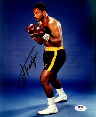 Joe Frazier Autographed Signed 8x10 Photo Boxing Psa Wba Champion Ali Holmes