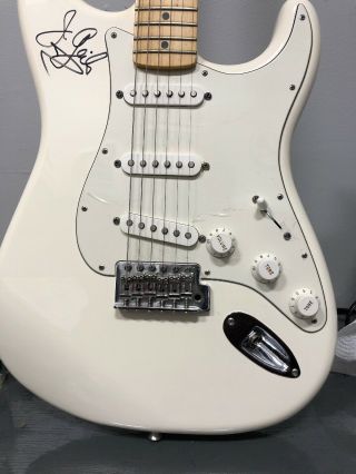 2010 Fender® Stratocaster Cream Vintage Guitar Mexico Mexican J Geils Signed