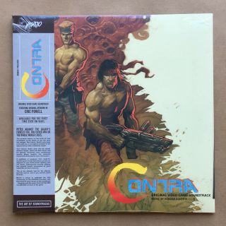 Contra Tri Color Video Game Soundtrack Ost Art Vinyl Record Sdcc Mondo