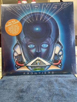 Journey - Frontiers ‘83 Us 1st Pressing Vinyl/lp,  Hype Sticker,