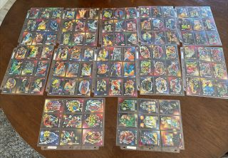 1992 Marvel Universe Series 3 Trading Card Set & 4 Holograms 204 Cards