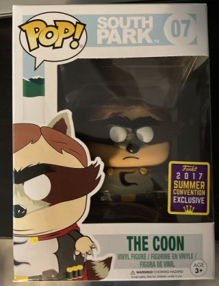 Funko Pop South Park The Coon Cartman 07 2017 Summer Convention Exclusive