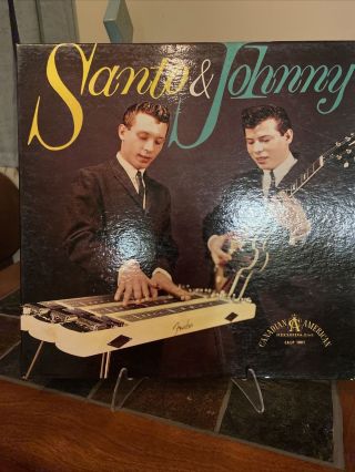 Santo & Johnny Self - Titled S/t Album Canadian - American 1001 Mono Lp Sleepwalk Ex