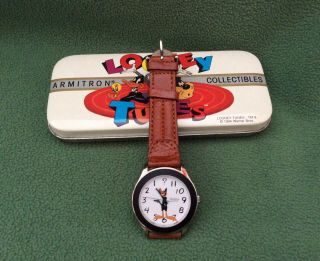 Rare Vintage 1994 Armitron Warner Bros.  Looney Tunes Daffy Duck Watch