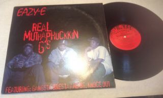 Eazy - E Real Muthaphuckkin G’s 1993 Ruthless Records Lp