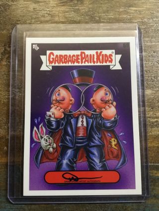2020 Topps Garbage Pail Kids 35th Anniversary Auto 69 By: David Gross 33/50