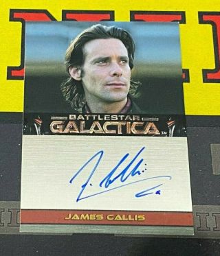 Battlestar Galactica: Season Three James Callis As Gaius Baltar Autograph