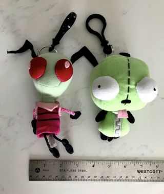 Invader Zim & Gir Plushies Stuffed Figures