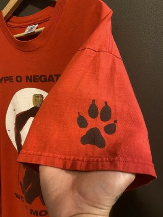 Vintage Type O Negative Wolf Moon Tshirt Size XL 5