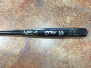 Derek Jeter Engraved Bat Day Ny Yankees Stadium May 19,  2002 Louisville Slugger