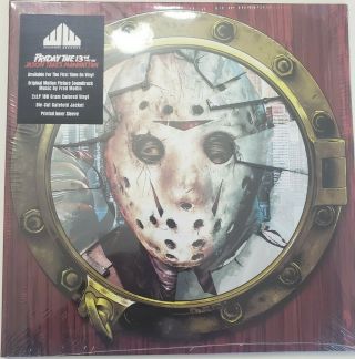 Friday The 13th: Jason Takes Manhattan Soundtrack 2xlp Vinyl Record Waxwork