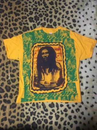 00S Vtg Vintage Bob Marley Heavensmiles Heaven Smiles List No.  mt442 2