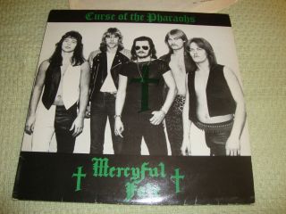 Mercyful Fate Curse Of The Pharaohs Nm Vinyl