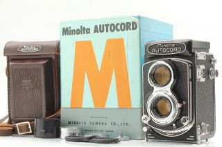 [vintage In Box] Chiyoko Minolta Autocord Tlr 6x6 Rokkor 75mm From Japan