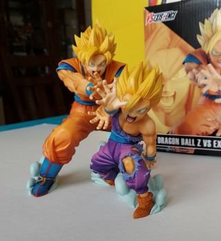 Dragon Ball Z Vs Existence Goku & Gohan Figure Set Father Son Kamehameha Bandai