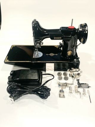 Vintage Singer Featherweight Centennial 221 Sewing Machine - Serviced &