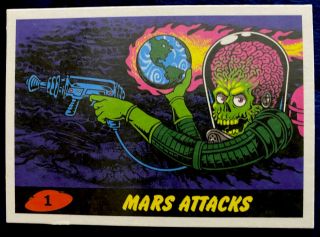 Santa Cruz X Mars Attacks Card 1