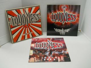 Loudness Hurricane Eyes Lighting Strikes Thunder In The East 3 Vinyl Albums