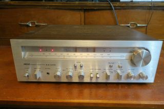 Vintage Akai Aa - 1175 Stereo Receiver 75 Watts Per Channel As - Is