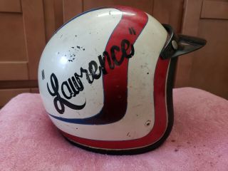Vintage Bell Toptex Helmet Size 7 1/8 Made Long Beach Ca Usa Rare Racer 1968