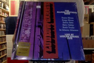 Allman Brothers Live At Ludlow Garage 1970 3xlp 180 Gm Vinyl