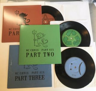 Mc Chris Part Six Parts 1 2 3 Lp Vinyl 7” Record Unplayed